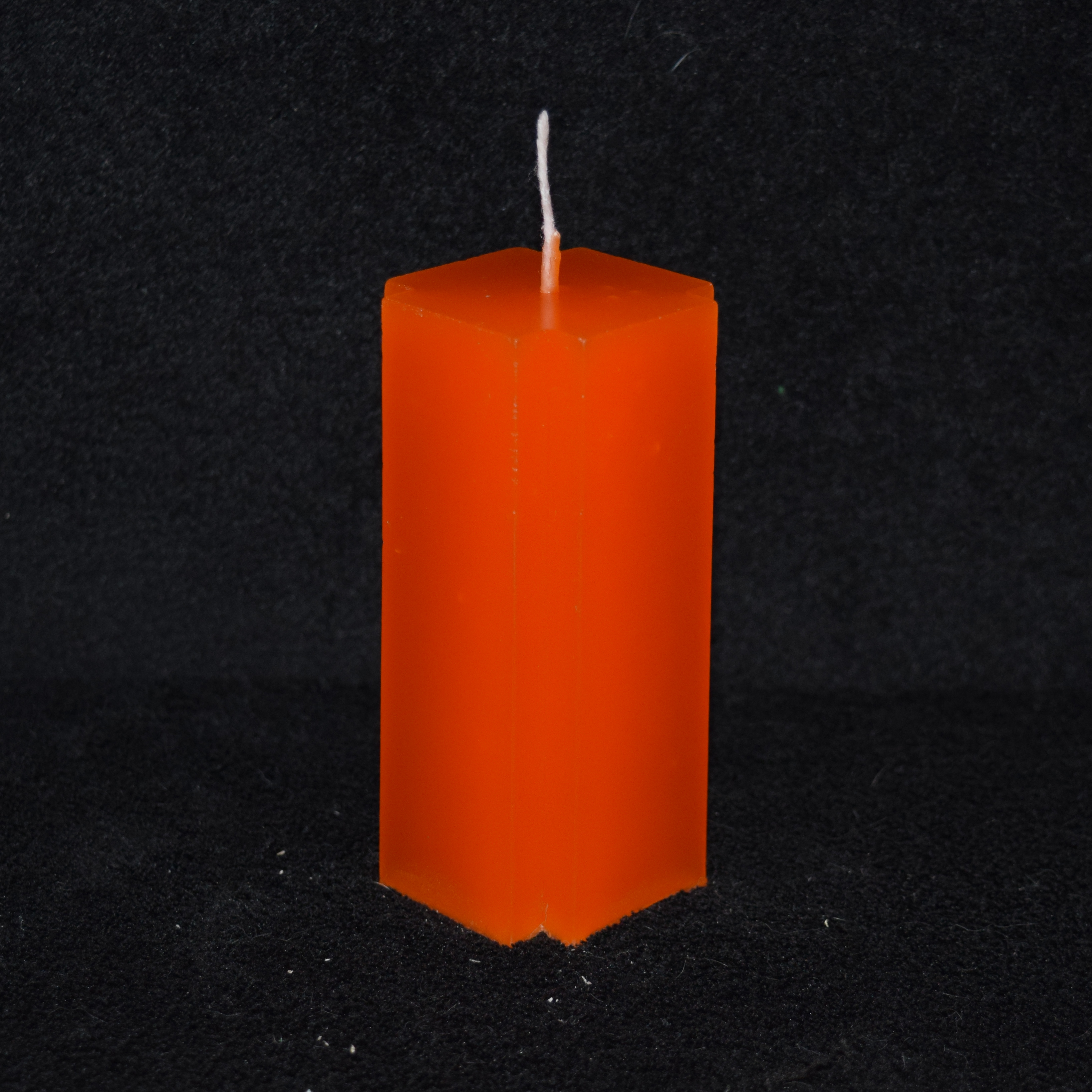 Kreuz-Kerze einfarbig