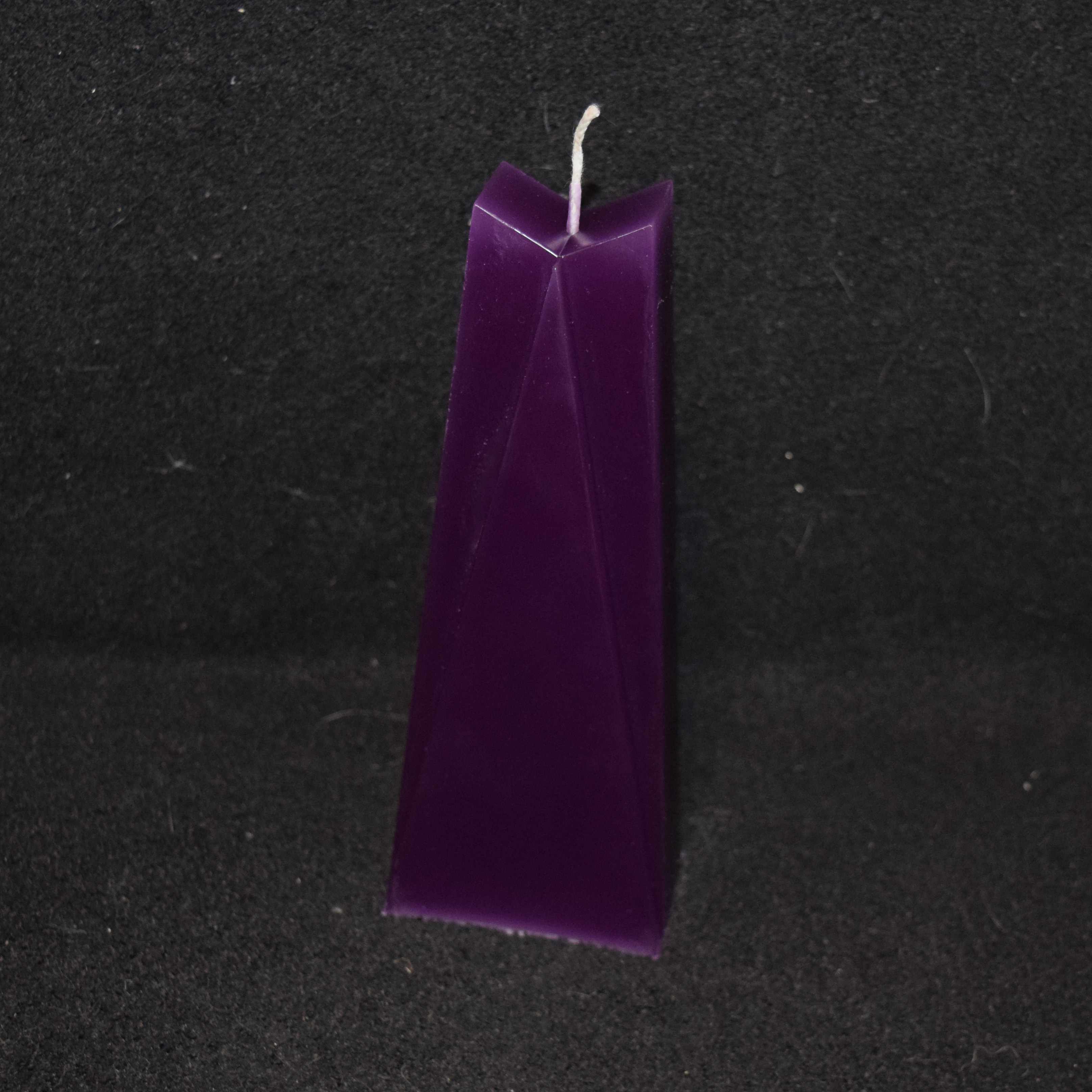 Triton-Kerze einfarbig