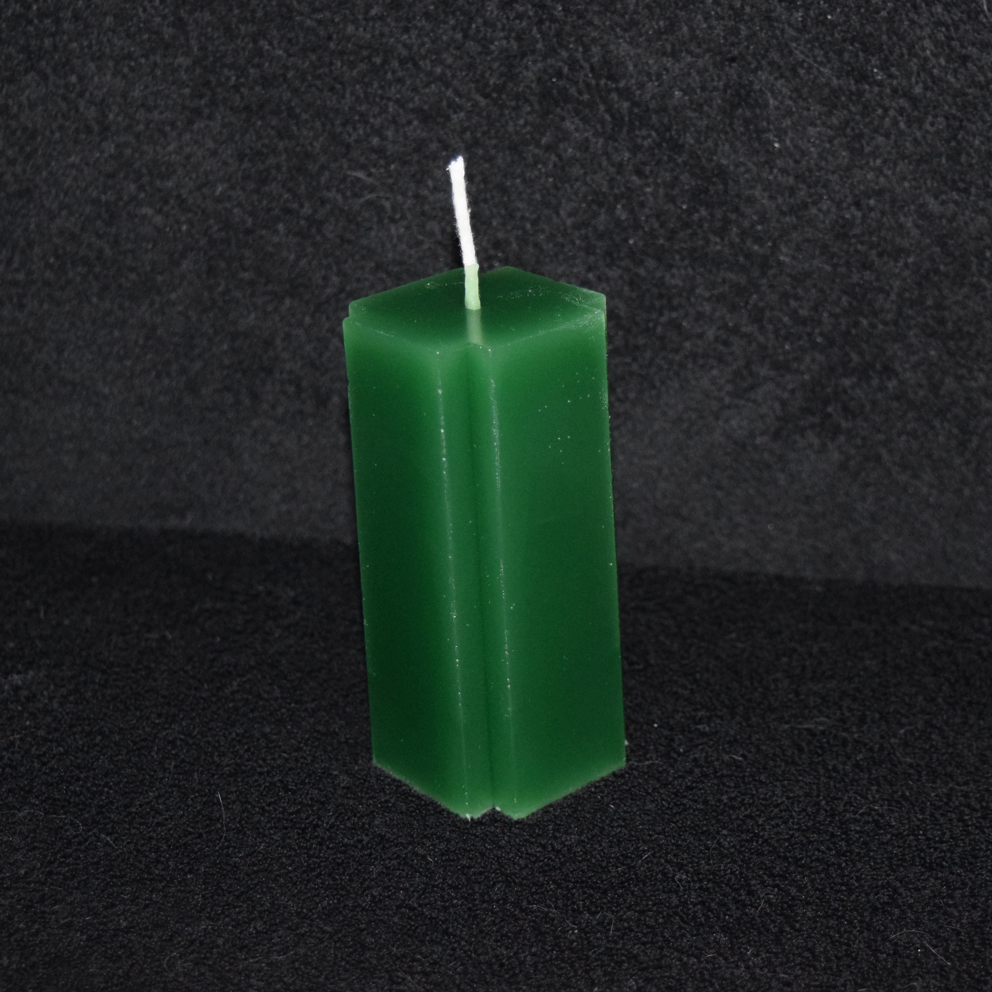 Kreuz-Kerze einfarbig