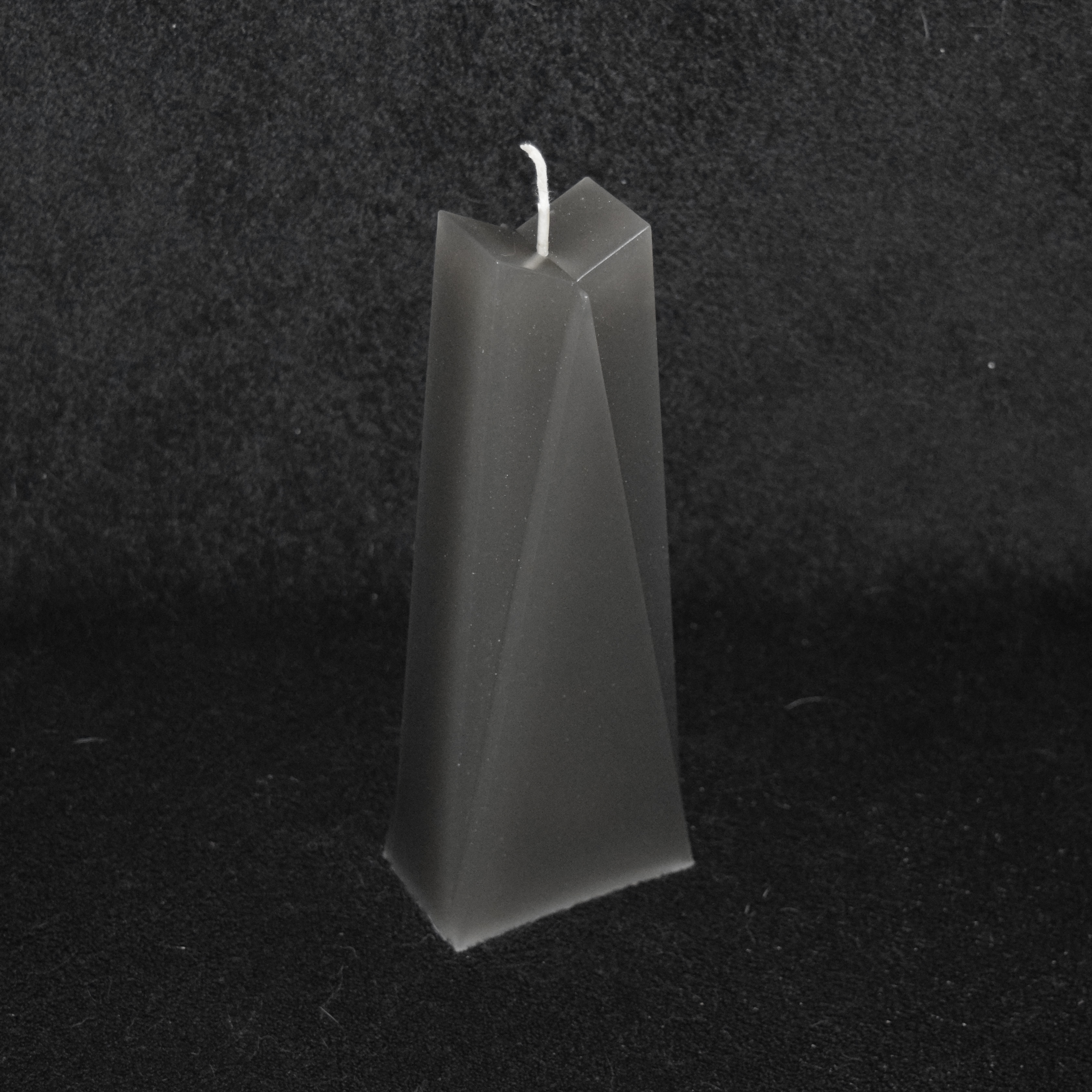 Triton-Kerze einfarbig