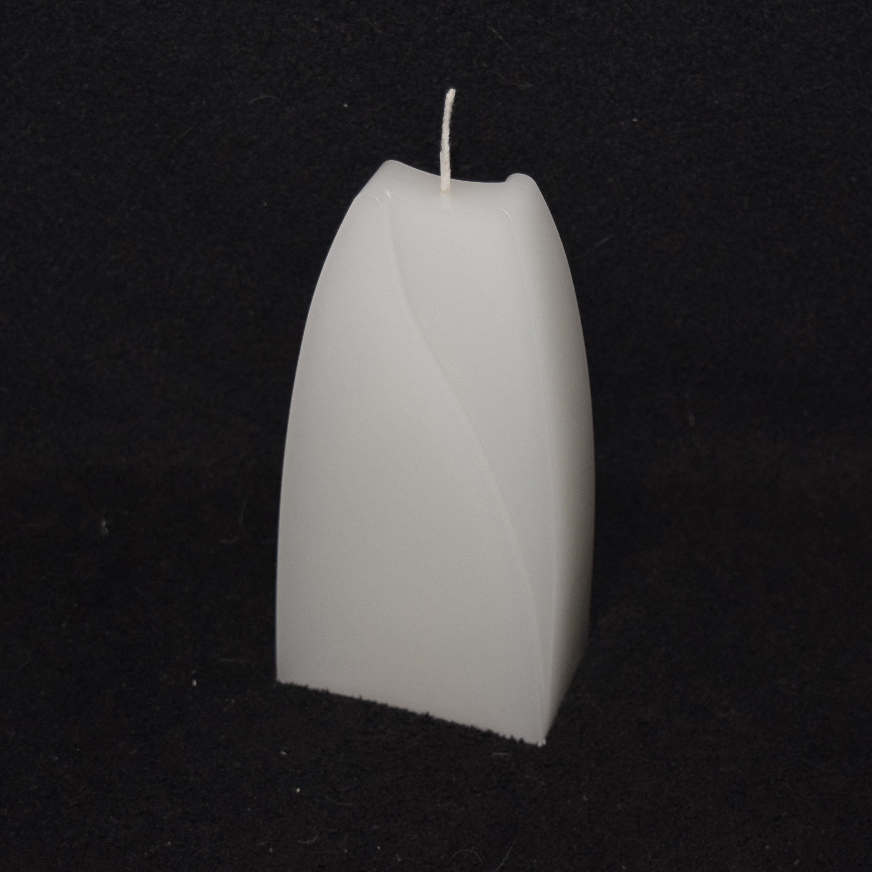 Doppelbogen-Kerze einfarbig