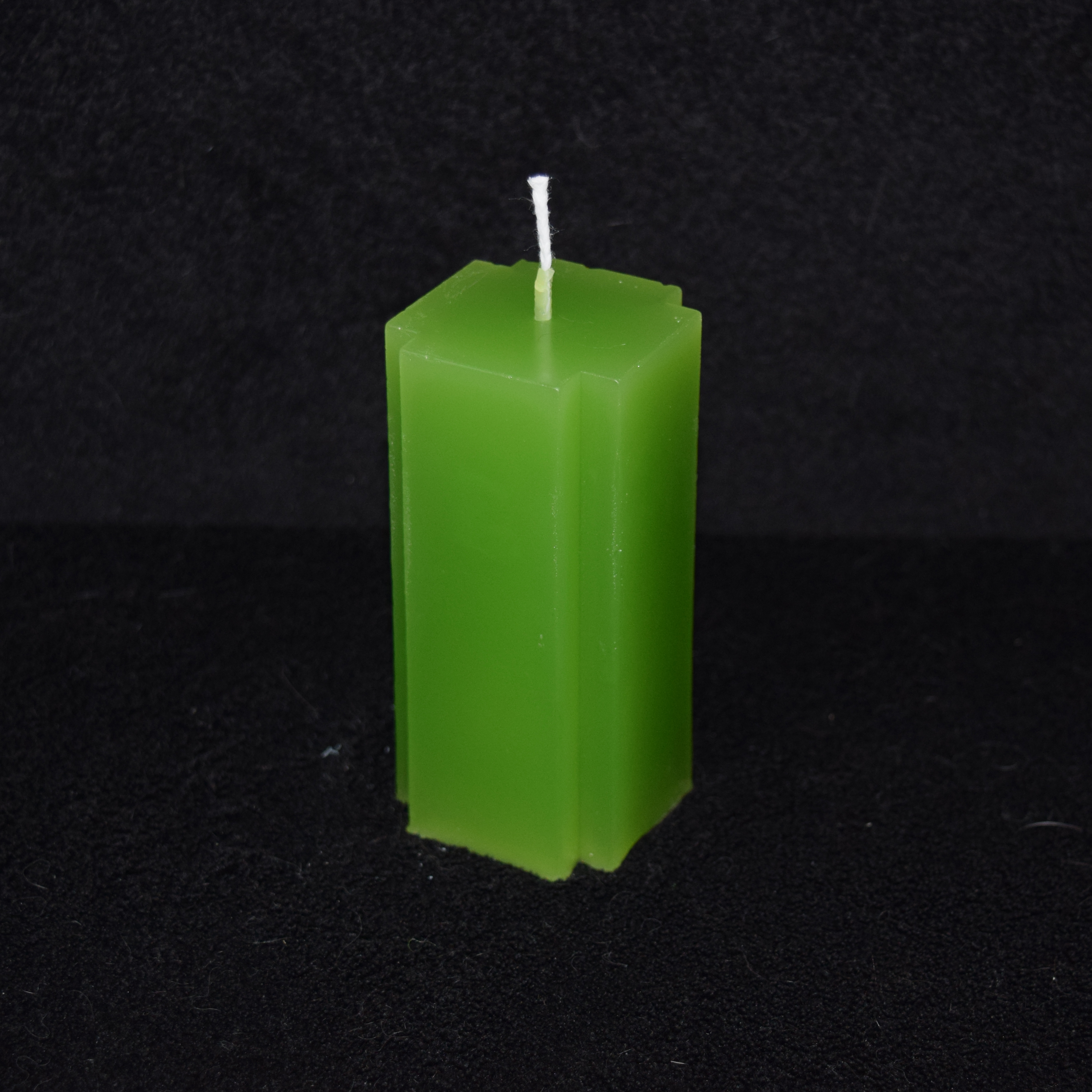 Kreuz-Kerze einfarbig