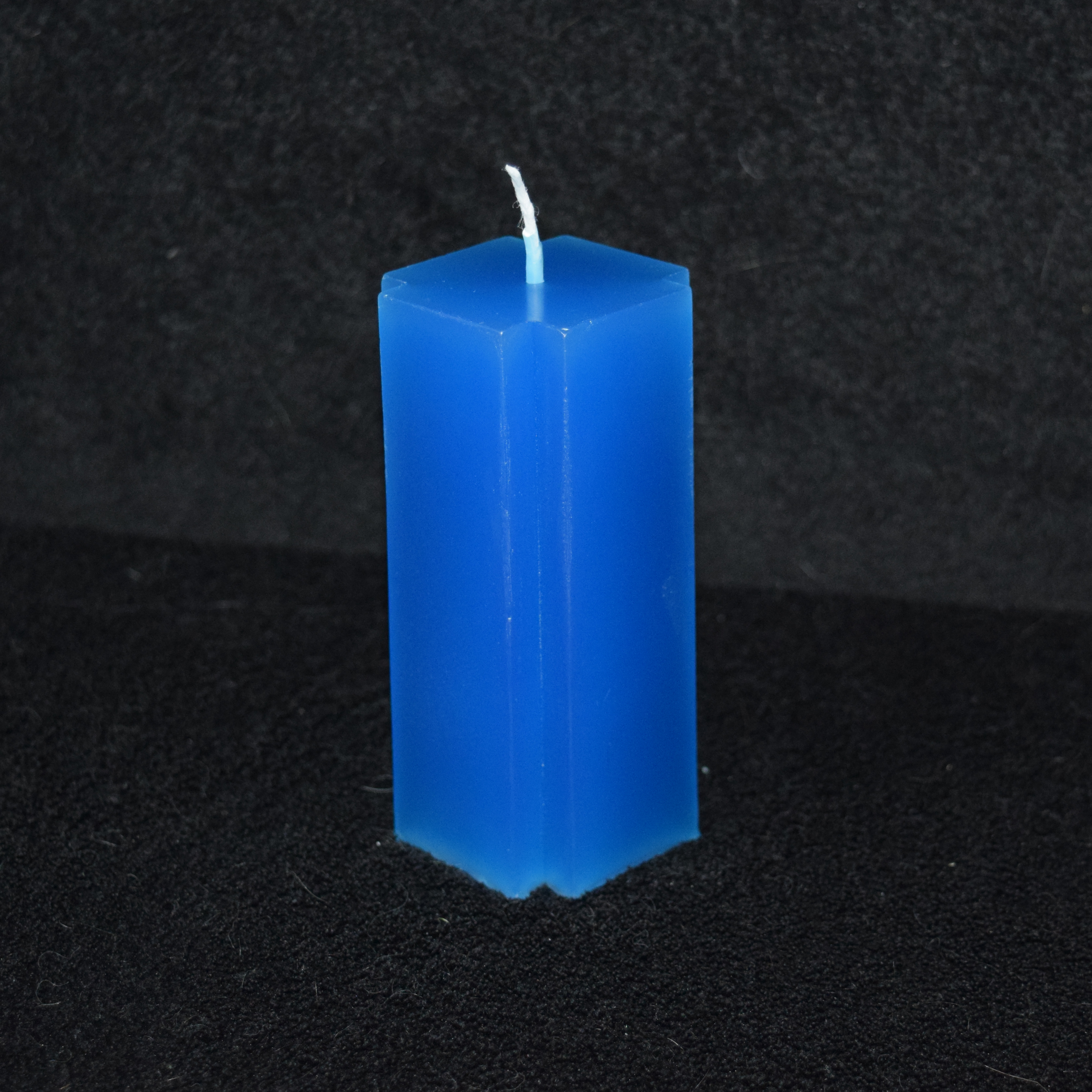 Kreuz-Kerze einfarbig