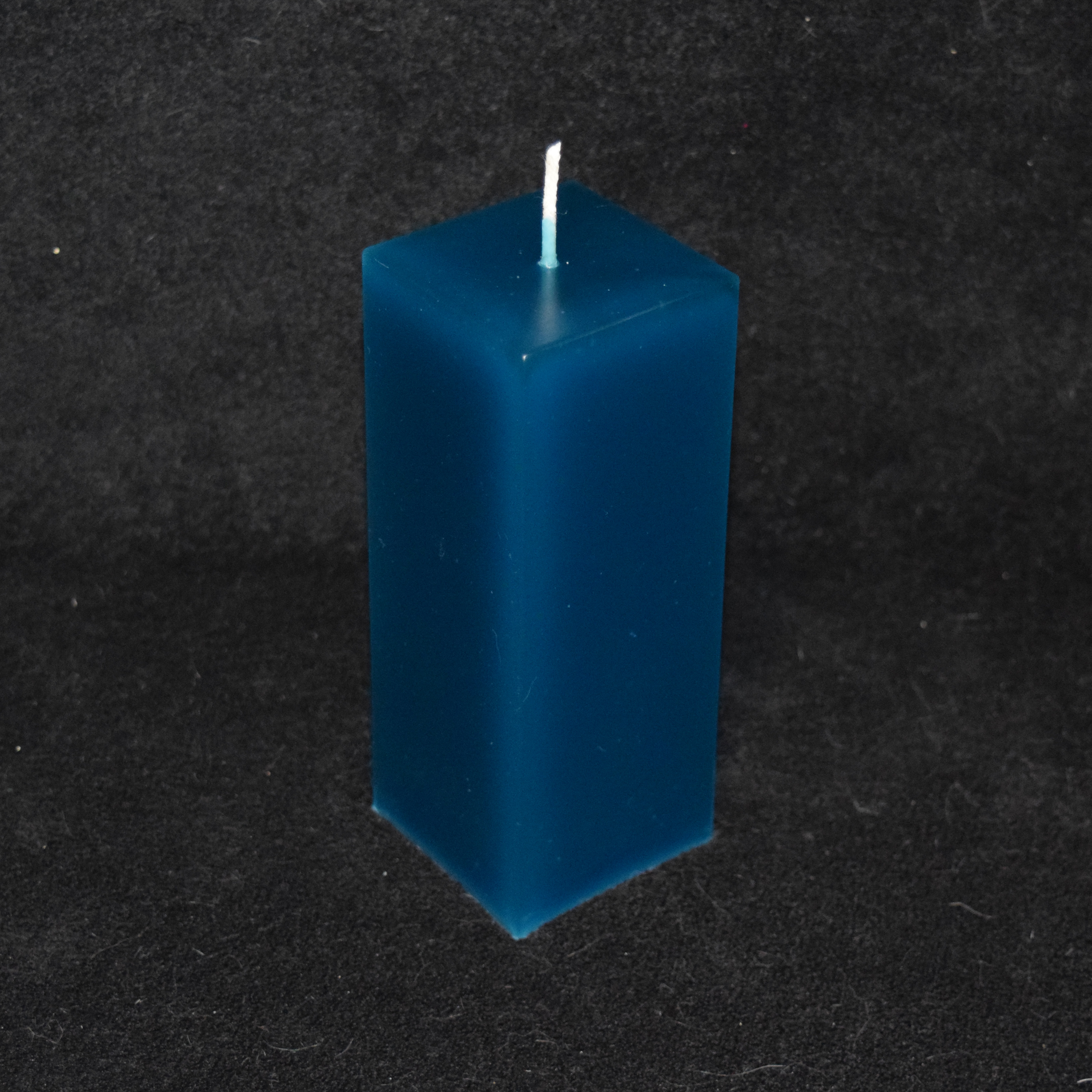 Quader-Kerze einfarbig