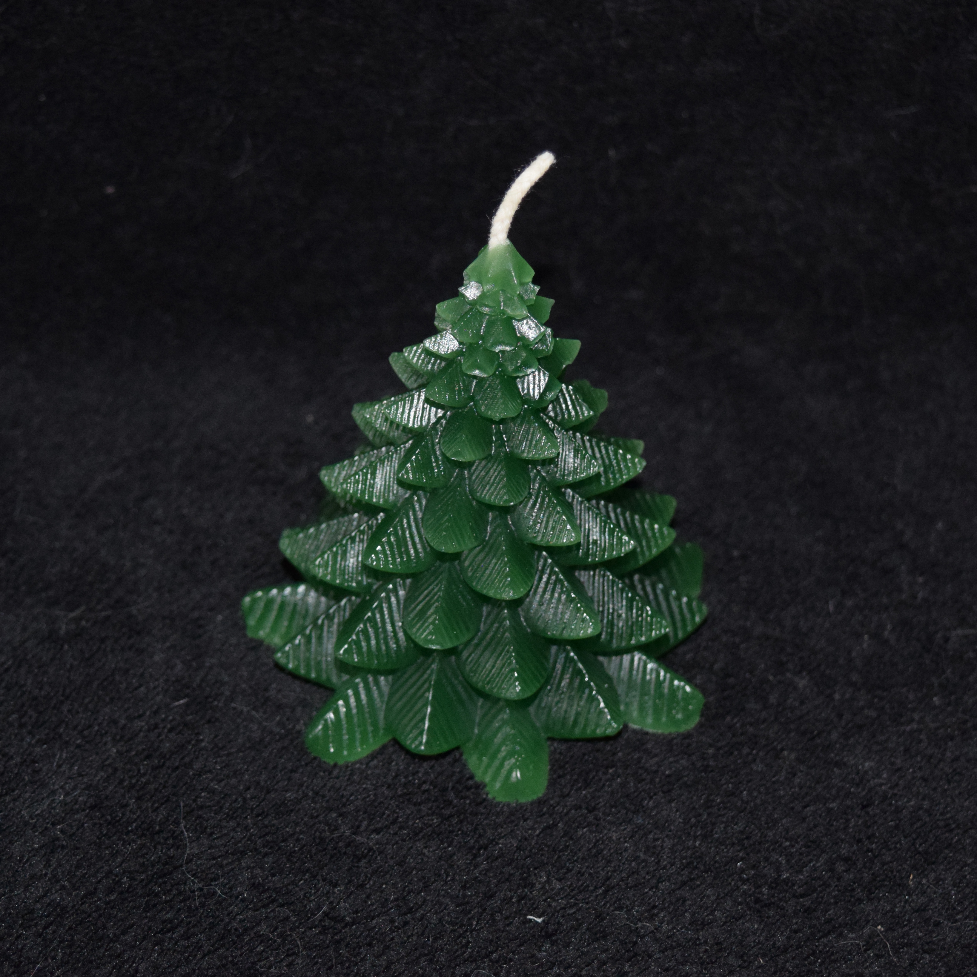 Tannenbaum-Kerze (breit)