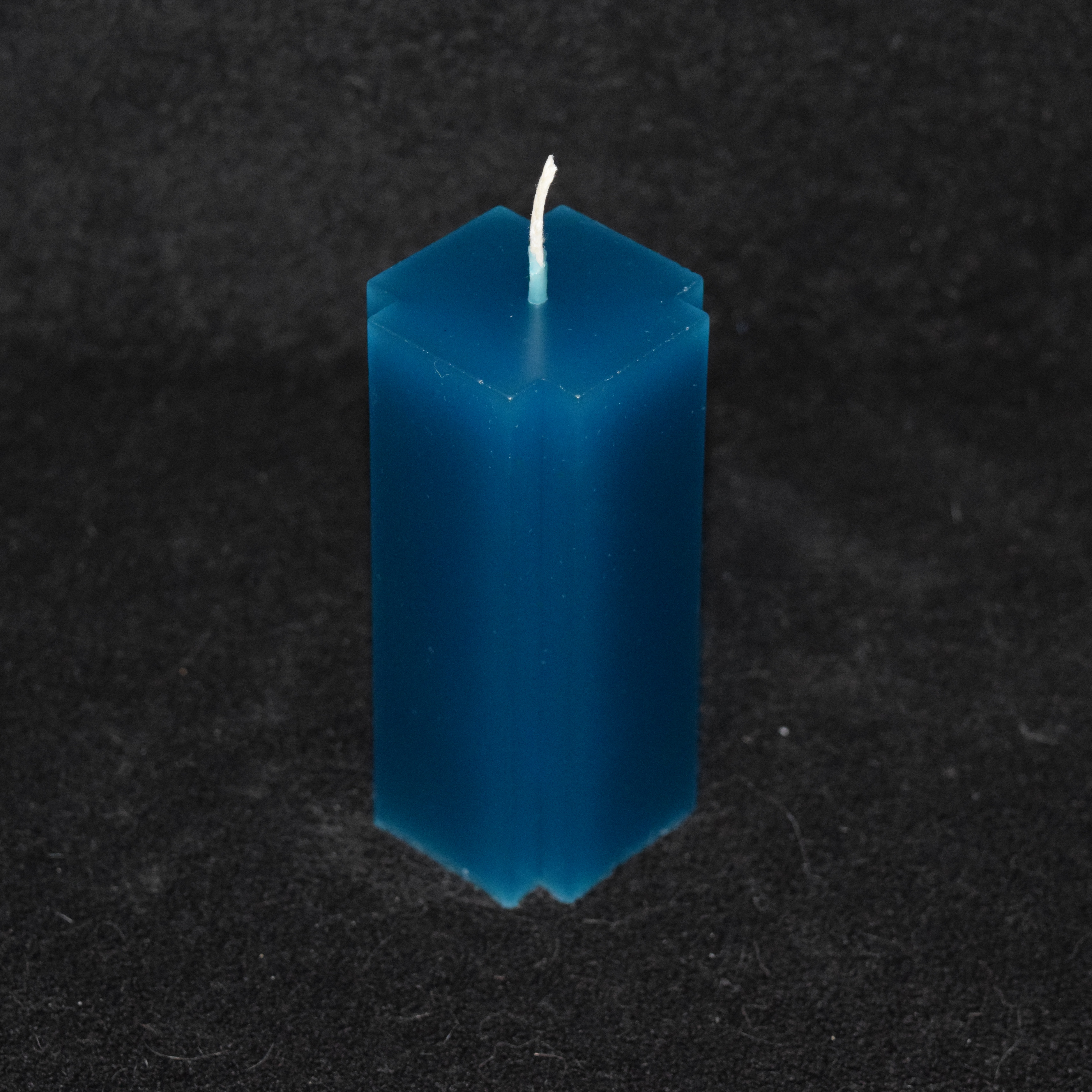 Kreuz-Kerze einfarbig