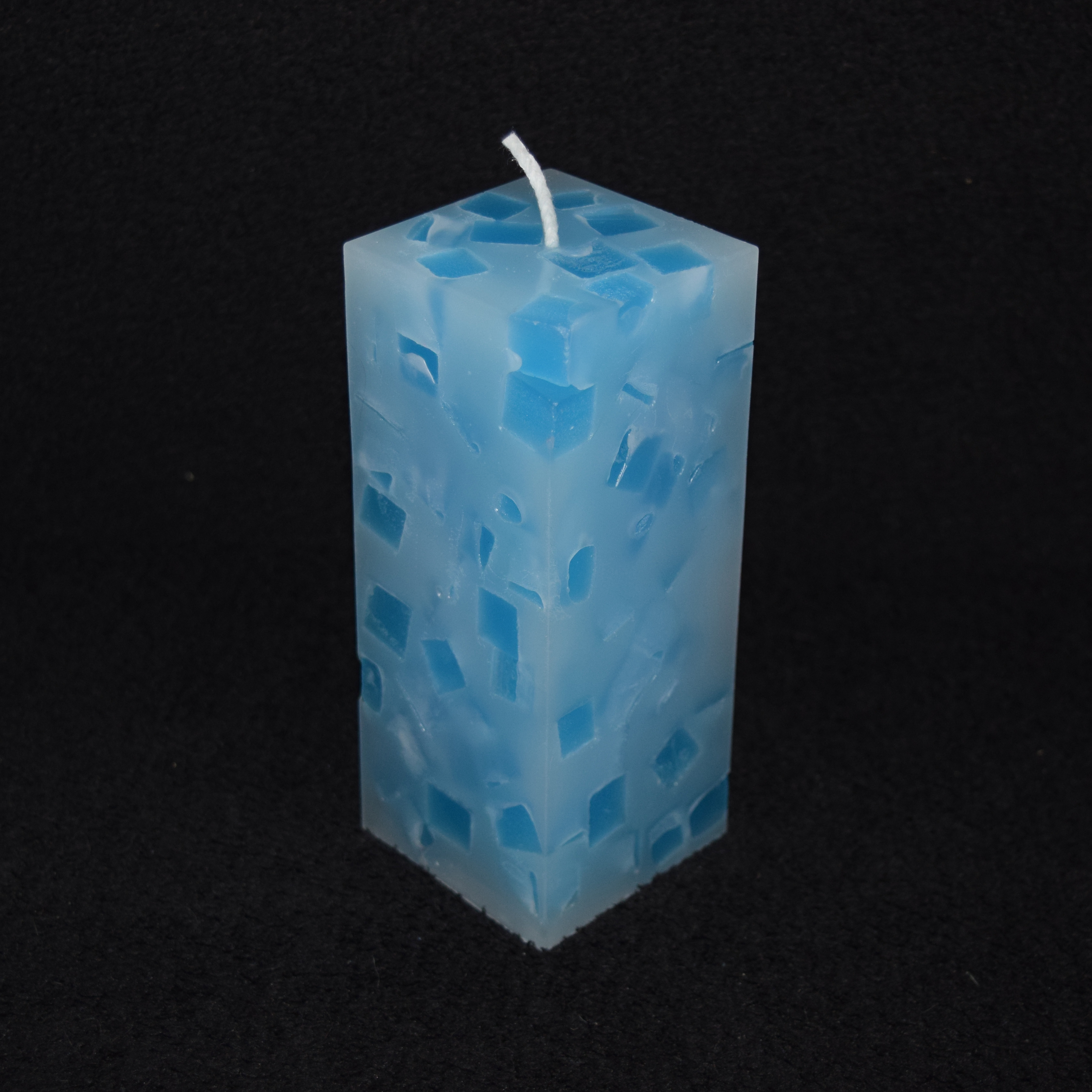 Blaue Kerzen