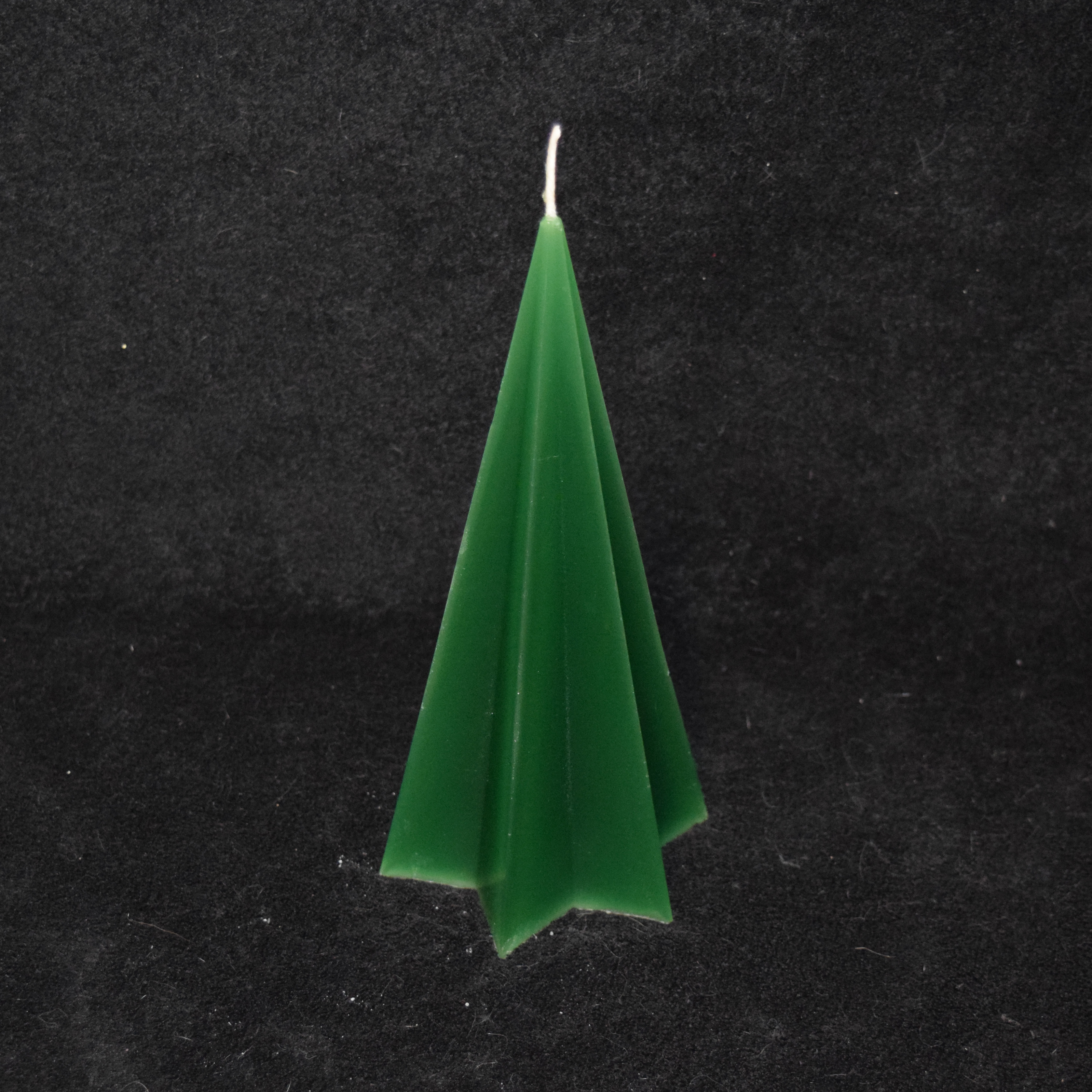 Sternpyramiden-Kerze einfarbig